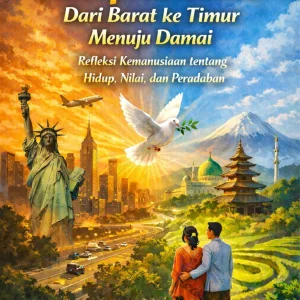 Hidup Itu Sama: Dari Barat ke Timur Menuju Damai Refleksi Kemanusiaan tentang Hidup, Nilai, dan Peradaban