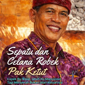 Sepatu dan Celana Robek Pak Ketut